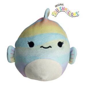 Squishmallow 5" Fabiola The Fish Soft Plush KellyToy Toy Red NWOT